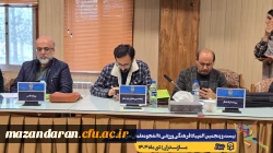 برگزاری نشست خبری رئیس دانشگاه فرهنگیان مازندران با اصحاب رسانه
 5