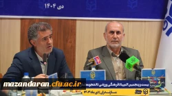 برگزاری نشست خبری رئیس دانشگاه فرهنگیان مازندران با اصحاب رسانه
 9