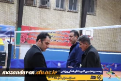 بازدید میدانی دبیرکل فدراسیون والیبال از روند آماده سازی بیست و پنجمین المپیاد فرهنگی ورزشی دانشجو معلمان سراسر کشور 4