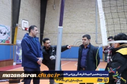 بازدید میدانی دبیرکل فدراسیون والیبال از روند آماده سازی بیست و پنجمین المپیاد فرهنگی ورزشی دانشجو معلمان سراسر کشور 5