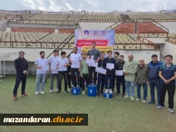 افتخارآفرینی تیم دوومیدانی دانشگاه فرهنگیان مازندران
 4