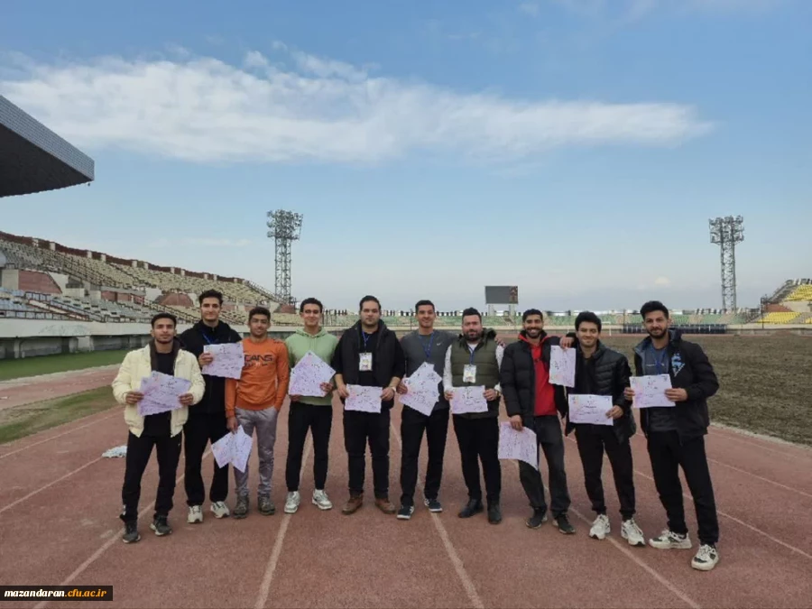 افتخارآفرینی تیم دوومیدانی دانشگاه فرهنگیان مازندران
 6