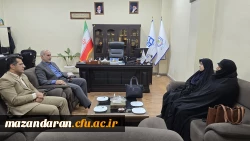 نشست رئیس دانشگاه فرهنگیان مازندران با روسای جدید دانشکده ها 2