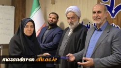 برگزاری آیین تکریم رؤسای پردیس ها و مراکز و معارفه رؤسای دانشکده های دانشگاه فرهنگیان مازندران  2