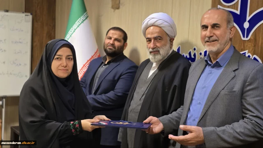 برگزاری آیین تکریم رؤسای پردیس ها و مراکز و معارفه رؤسای دانشکده های دانشگاه فرهنگیان مازندران  2