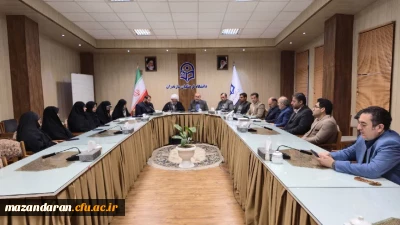 .

برگزاری آیین تکریم رؤسای پردیس ها و مراکز و معارفه رؤسای دانشکده های دانشگاه فرهنگیان مازندران 