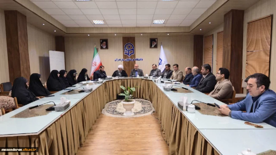 برگزاری آیین تکریم رؤسای پردیس ها و مراکز و معارفه رؤسای دانشکده های دانشگاه فرهنگیان مازندران  3