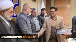 برگزاری آیین تکریم رؤسای پردیس ها و مراکز و معارفه رؤسای دانشکده های دانشگاه فرهنگیان مازندران  14