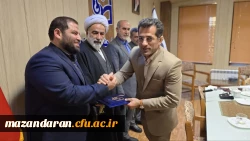 برگزاری آیین تکریم رؤسای پردیس ها و مراکز و معارفه رؤسای دانشکده های دانشگاه فرهنگیان مازندران  16