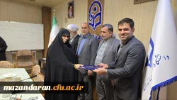 برگزاری آیین تکریم رؤسای پردیس ها و مراکز و معارفه رؤسای دانشکده های دانشگاه فرهنگیان مازندران  22