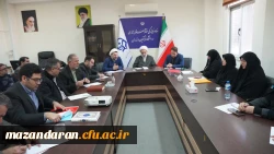  برگزاری جلسه  هیأت اندیشه ورز دانشگاه فرهنگیان مازندران 
 8