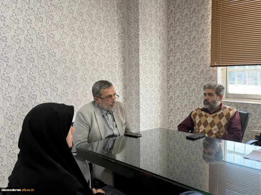 برگزاری جلسه معارفه رئیس جدید دانشکده علوم پایه در مرکز بیت الهدی آمل  2