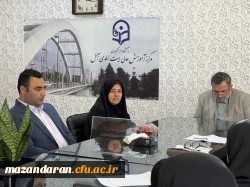 برگزاری جلسه معارفه رئیس جدید دانشکده علوم پایه در مرکز بیت الهدی آمل  3