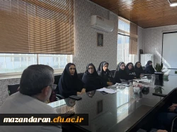 برگزاری جلسه معارفه رئیس جدید دانشکده علوم پایه در مرکز بیت الهدی آمل  5