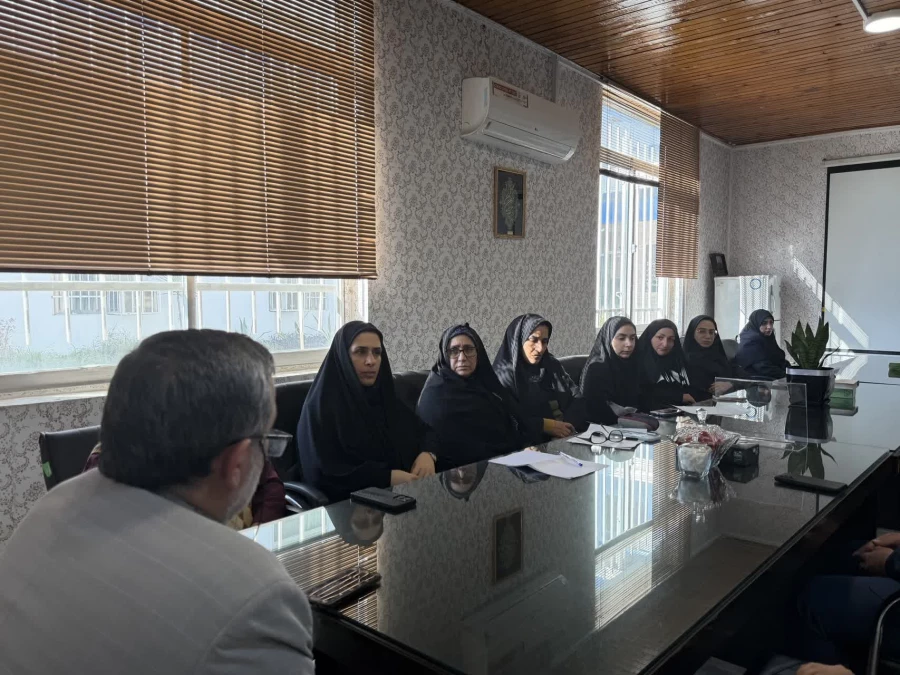 برگزاری جلسه معارفه رئیس جدید دانشکده علوم پایه در مرکز بیت الهدی آمل  5