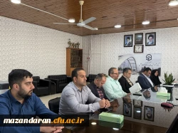 برگزاری جلسه معارفه رئیس جدید دانشکده علوم پایه در مرکز بیت الهدی آمل  7