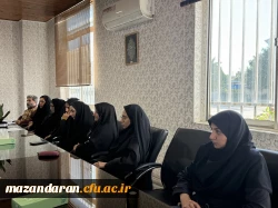 برگزاری جلسه معارفه رئیس جدید دانشکده علوم پایه در مرکز بیت الهدی آمل  8