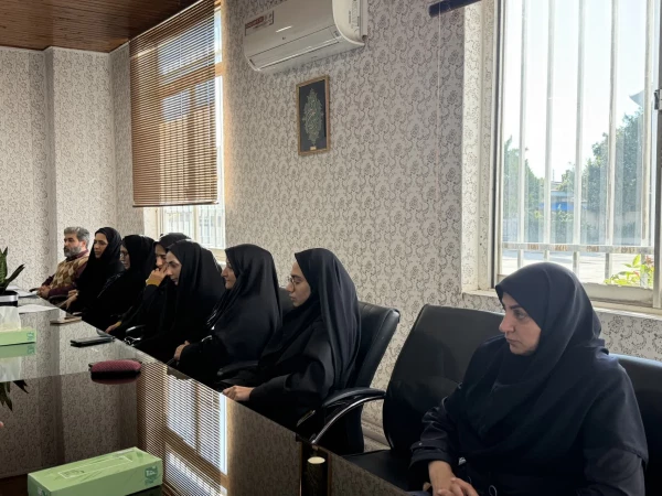 برگزاری جلسه معارفه رئیس جدید دانشکده علوم پایه در مرکز بیت الهدی آمل  8