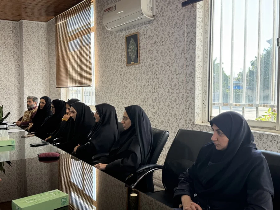 برگزاری جلسه معارفه رئیس جدید دانشکده علوم پایه در مرکز بیت الهدی آمل  8