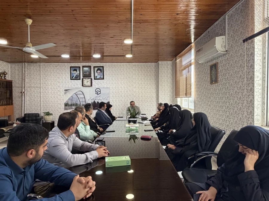 برگزاری جلسه معارفه رئیس جدید دانشکده علوم پایه در مرکز بیت الهدی آمل  9