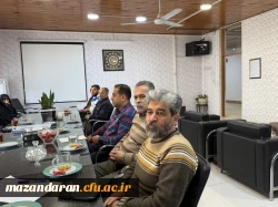 برگزاری جلسه شورای اداری دانشکده علوم پایه با حضور مهدوی رئیس دانشگاه فرهنگیان مازندران
 2