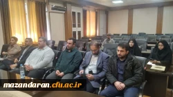 برگزاری جلسه اداری دانشکده علوم تربیتی شهید مطهری نوشهر با حضور رئیس دانشگاه فرهنگیان مازندران
 6