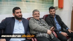 برگزاری آیین تکریم و معارفه رئیس دانشگاه فرهنگیان استان مازندران 
 2