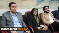 برگزاری آیین تکریم و معارفه رئیس دانشگاه فرهنگیان استان مازندران 
 7