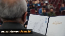 برگزاری آیین تکریم و معارفه رئیس دانشگاه فرهنگیان استان مازندران 
 13