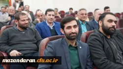 برگزاری آیین تکریم و معارفه رئیس دانشگاه فرهنگیان استان مازندران 
 14