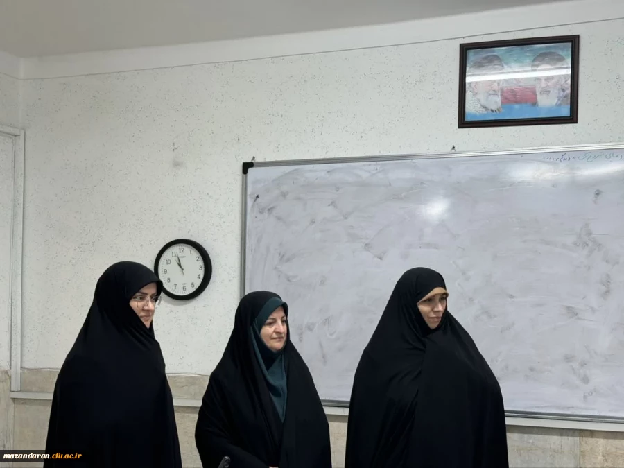 بازدید دکتر قربانی ریاست دانشکده علوم انسانی فاطمه الزهرا(س)  2