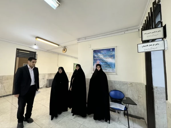 بازدید دکتر قربانی ریاست دانشکده علوم انسانی فاطمه الزهرا(س)  2