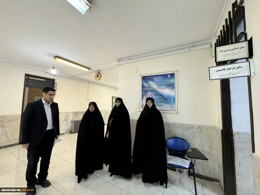 بازدید دکتر قربانی ریاست دانشکده علوم انسانی فاطمه الزهرا(س)  2
