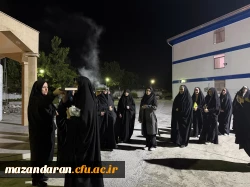 برگزاری مراسم بدرقه دانشجویان اعزامی به اردوی راهیان نور 3