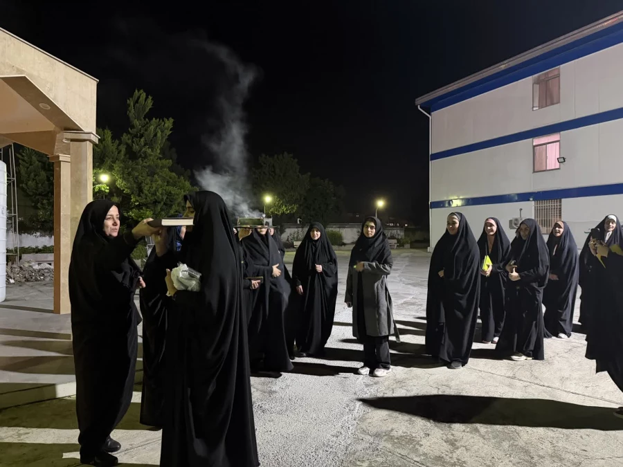 برگزاری مراسم بدرقه دانشجویان اعزامی به اردوی راهیان نور 3