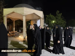 برگزاری مراسم بدرقه دانشجویان اعزامی به اردوی راهیان نور 4