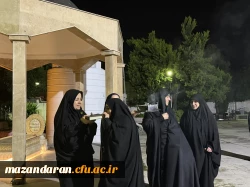 برگزاری مراسم بدرقه دانشجویان اعزامی به اردوی راهیان نور 5