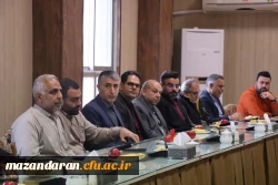 دیدار رئیس جدید دانشگاه فرهنگیان مازندران با کارکنان پردیس دکتر شریعتی ساری و مدیریت استان 4