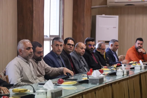 دیدار رئیس جدید دانشگاه فرهنگیان مازندران با کارکنان پردیس دکتر شریعتی ساری و مدیریت استان 4