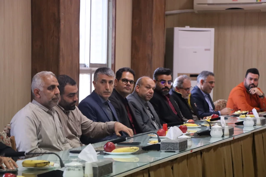 دیدار رئیس جدید دانشگاه فرهنگیان مازندران با کارکنان پردیس دکتر شریعتی ساری و مدیریت استان 4