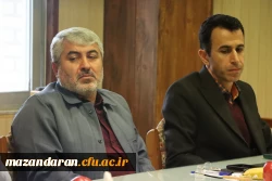 دیدار رئیس جدید دانشگاه فرهنگیان مازندران با کارکنان پردیس دکتر شریعتی ساری و مدیریت استان 7