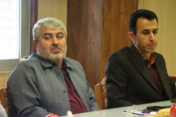 دیدار رئیس جدید دانشگاه فرهنگیان مازندران با کارکنان پردیس دکتر شریعتی ساری و مدیریت استان 7