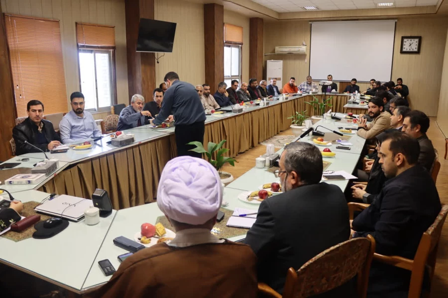 دیدار رئیس جدید دانشگاه فرهنگیان مازندران با کارکنان پردیس دکتر شریعتی ساری و مدیریت استان 9