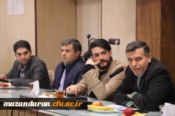 دیدار رئیس جدید دانشگاه فرهنگیان مازندران با کارکنان پردیس دکتر شریعتی ساری و مدیریت استان 10