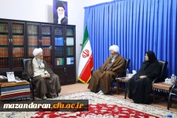 دیدار رئیس جدید دانشگاه فرهنگیان مازندران با نماینده ولی فقیه استان مازندران
 6