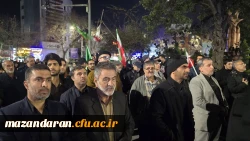 حضور اساتید، کارکنان و دانشجومعلمان دانشگاه فرهنگیان مازندران در عزای قائد امت 4