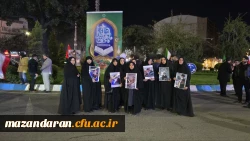 حضور اساتید، کارکنان و دانشجومعلمان دانشگاه فرهنگیان مازندران در عزای قائد امت 5