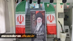 سیاه پوش کردن و فضاسازی دانشگاه فرهنگیان استان مازندران به مناسبت شهادت قائد امت، حضرت آیت الله العظمی امام خامنه ای (قدس سره)
 8