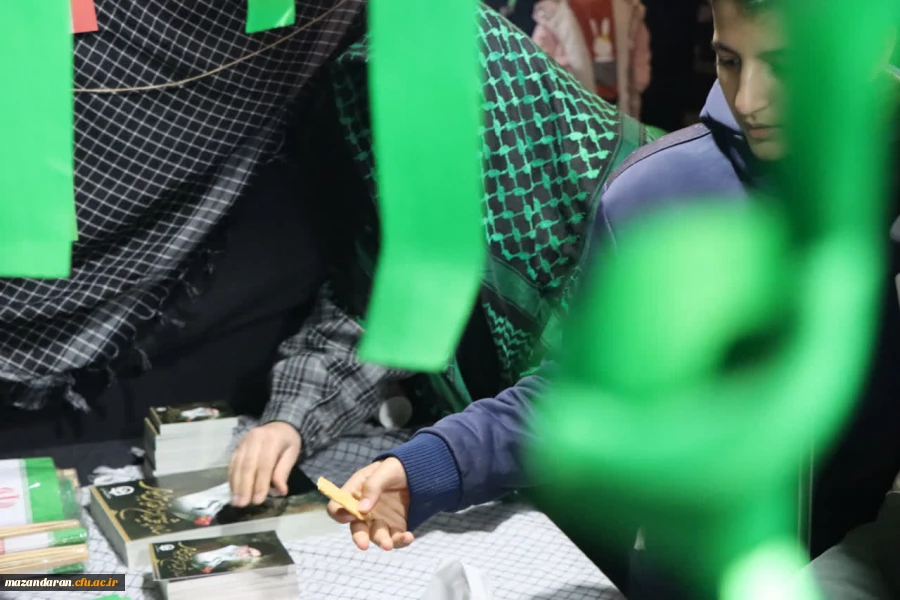 برپایی موکب «شهدای دانشجومعلم» دانشگاه فرهنگیان مازندران در شهرهای ساری، بابل، قائمشهر، نوشهر و...
 13