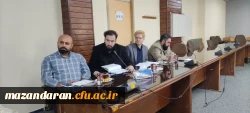 برگزاری جلسه شورای اداری دانشکده علوم انسانی شهید رجایی بابل
 9